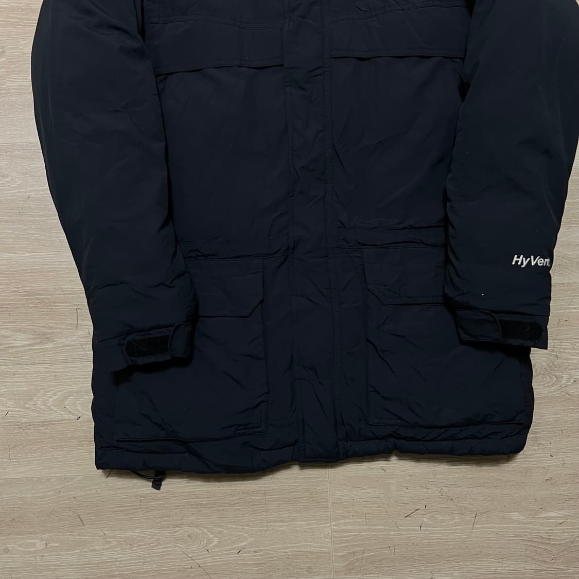 노스페이스 하이벤트 후드 패딩 점퍼 [블랙] XL/105 상품이미지2