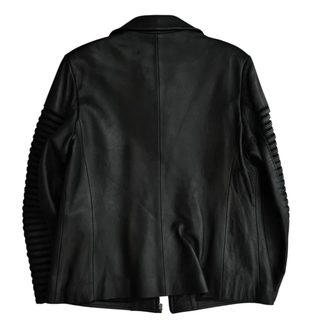 스트라이프 레더 자켓 상품이미지4