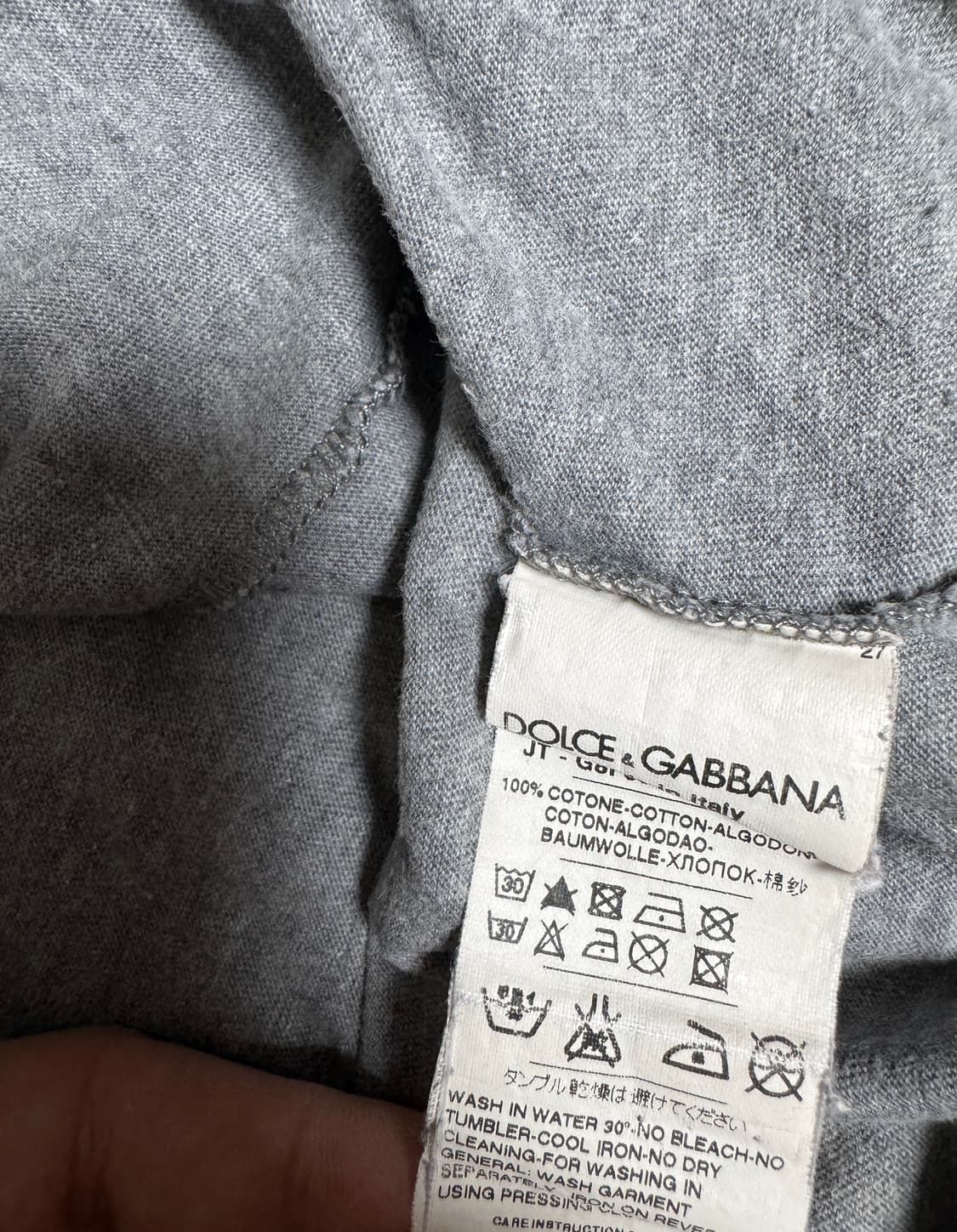 빈티지 00s 돌체앤가바나 제임스딘 티셔츠 52 상품이미지5