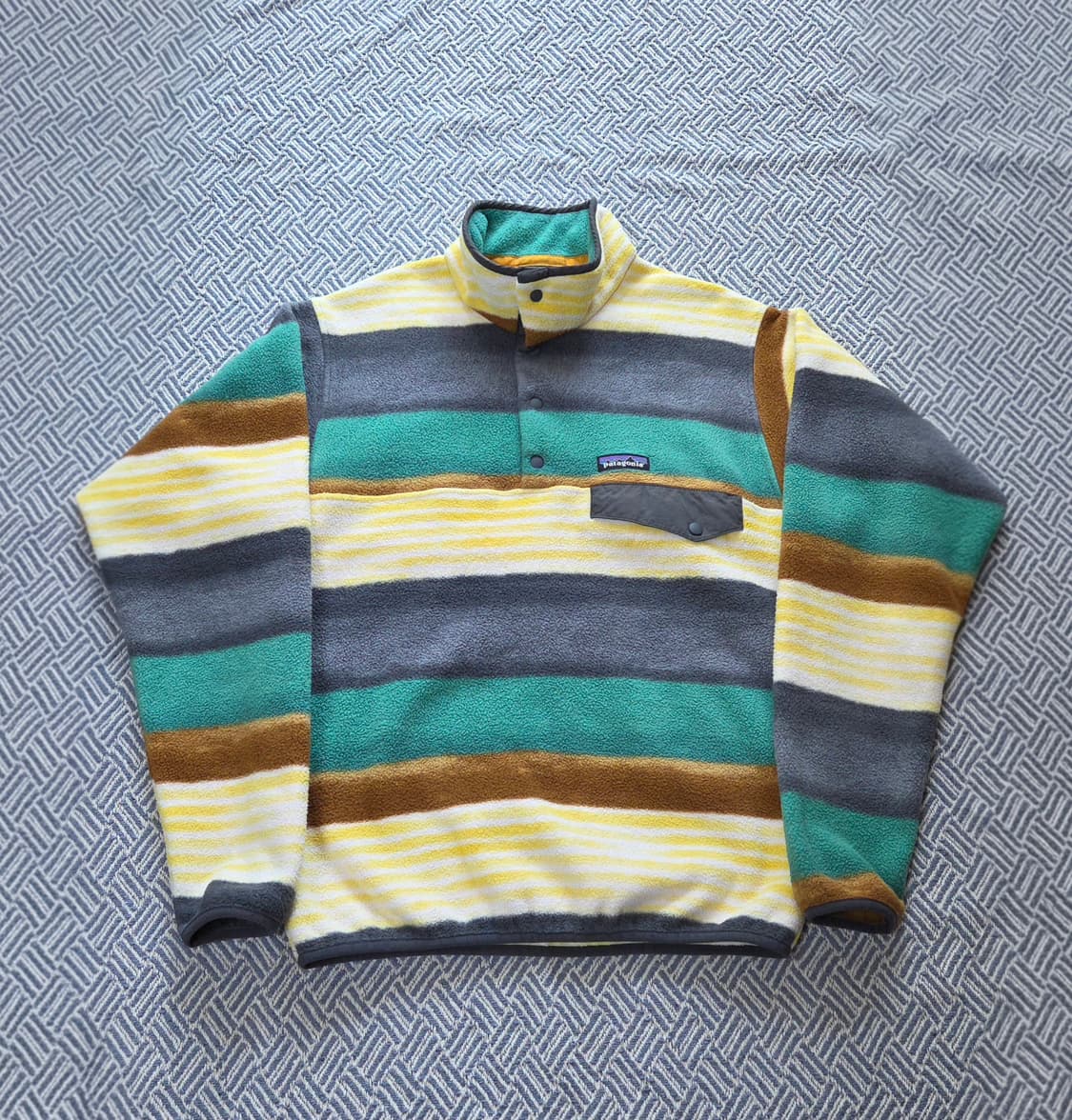 (S)파타고니아 자메이카패턴 신칠라 플리스 상품이미지1