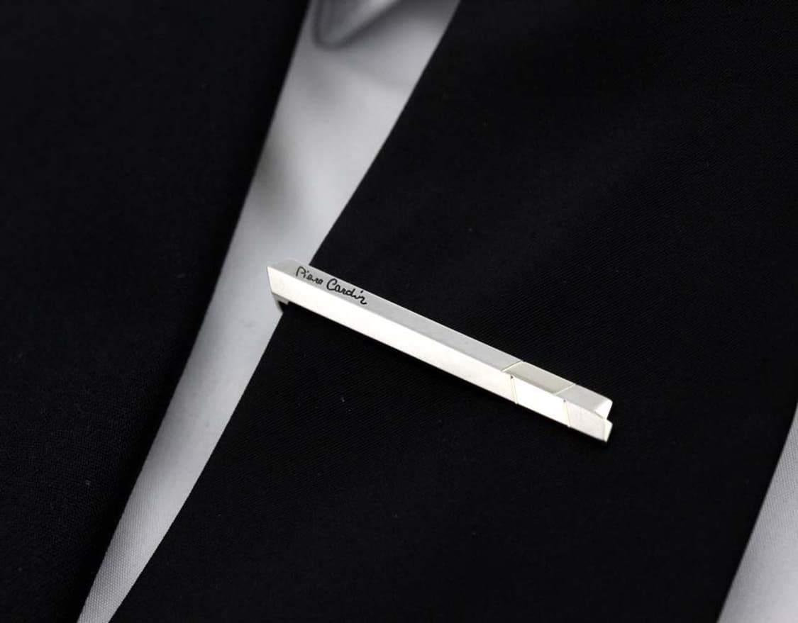 피에르가르뎅 A등급 5cm 남자 명품 넥타이핀 빈티지 상품이미지6
