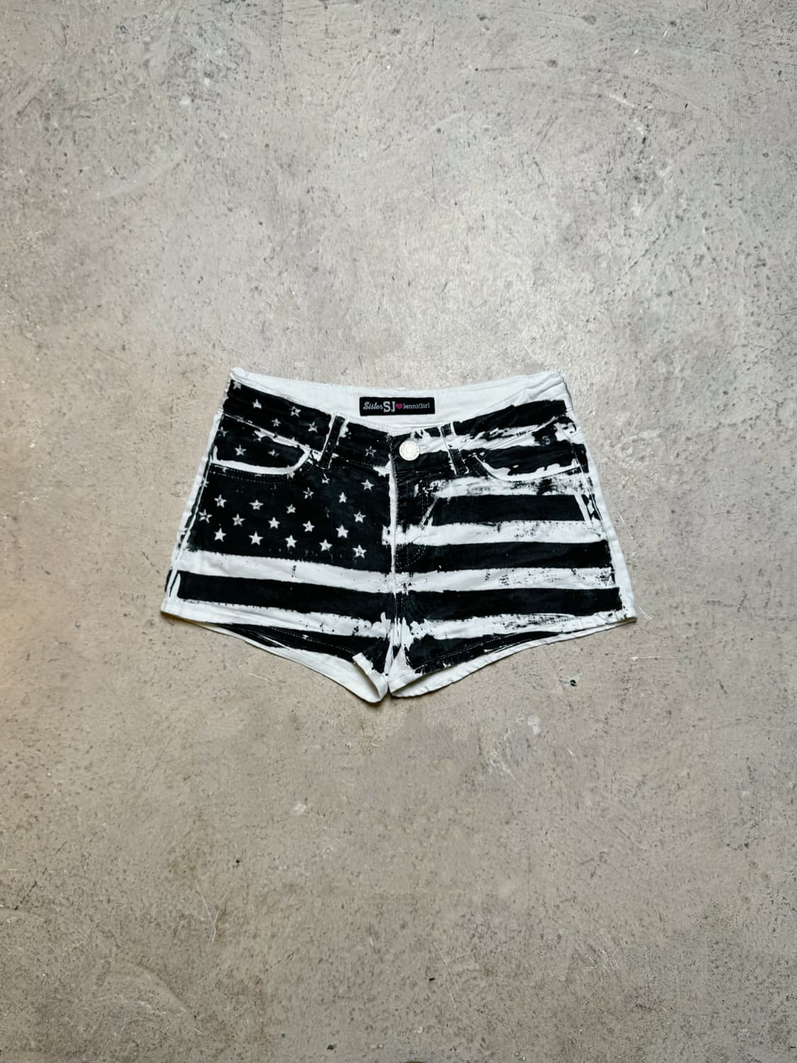 SISTER JENNI 성조기프린팅 숏츠 상품이미지1