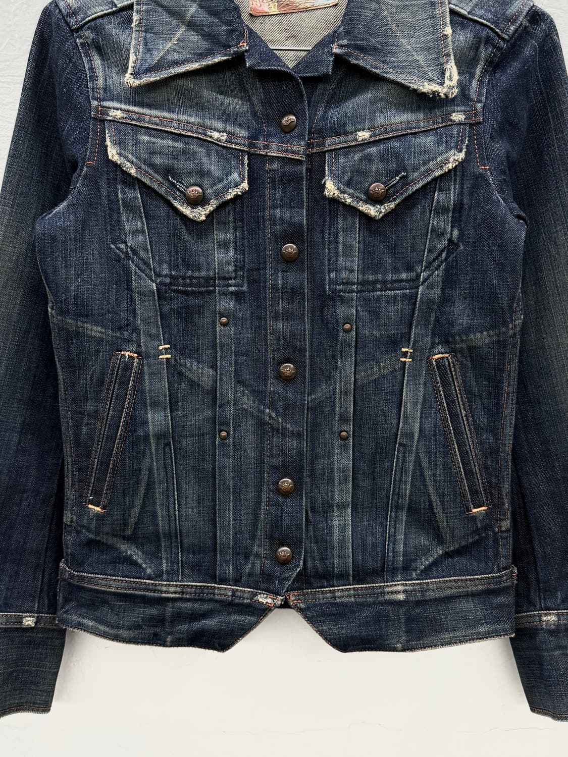 brappers 스터드 데님 자켓 상품이미지2