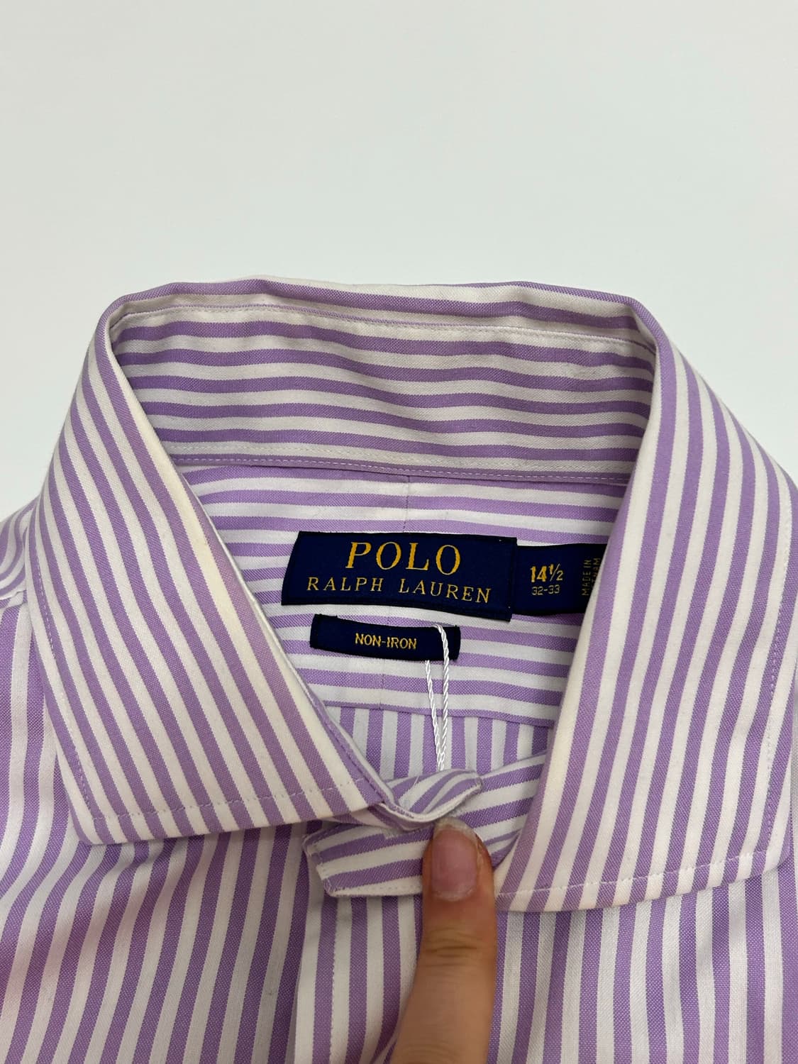 폴로 스트라이프 셔츠 non iron 상품이미지2