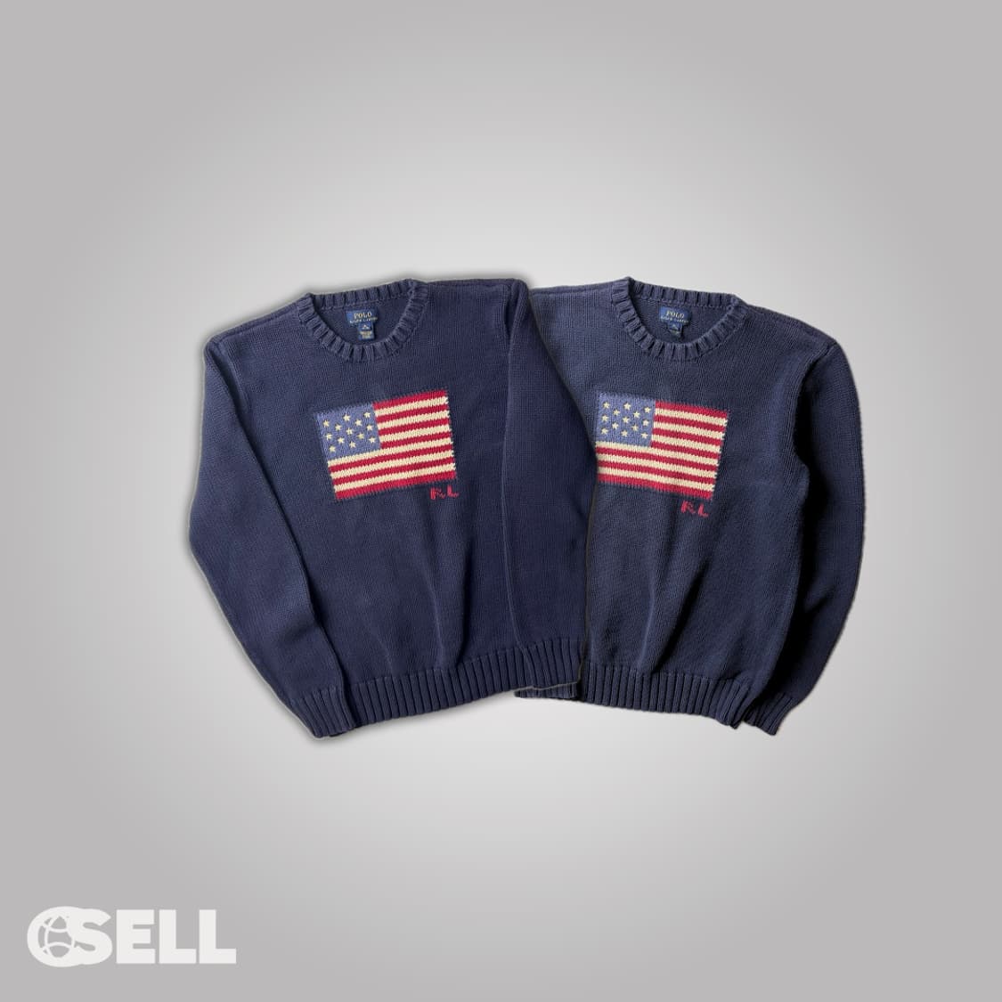 폴로 성조기 니트 상품이미지3