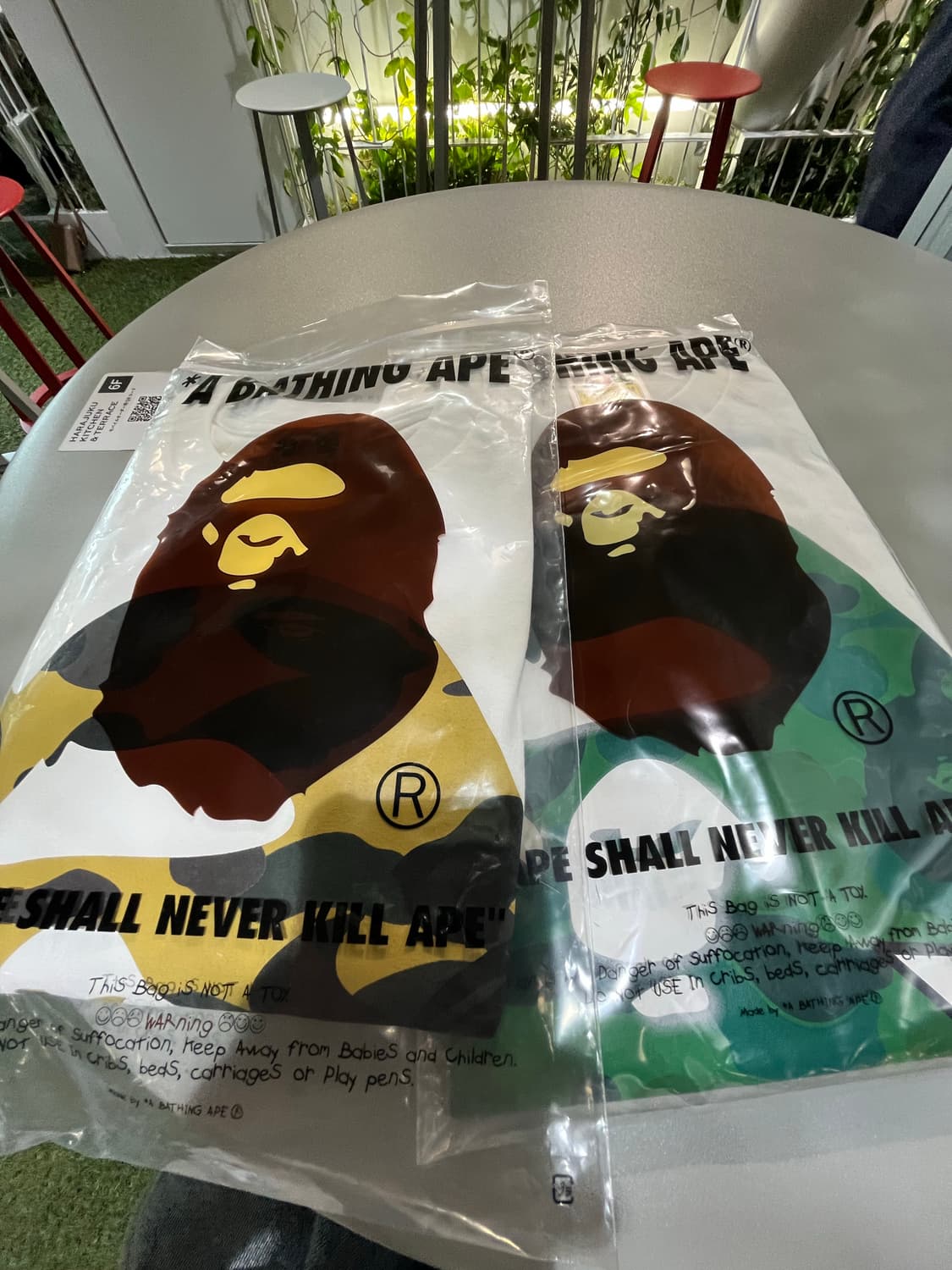 베이프 시부야 티셔츠 상품이미지1