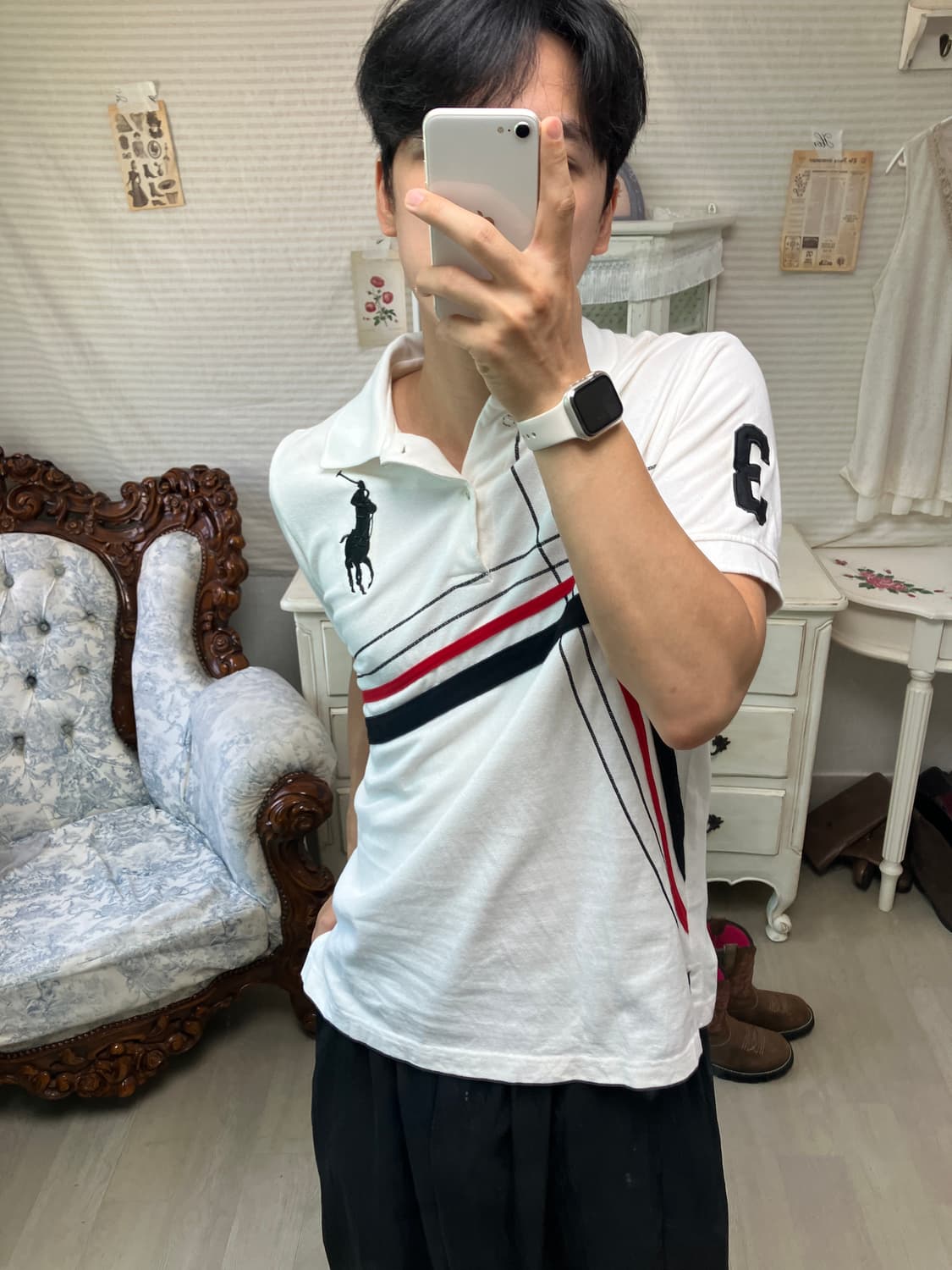 폴로 빅포니 반팔 1315 모리걸 일본빈티 상품이미지1