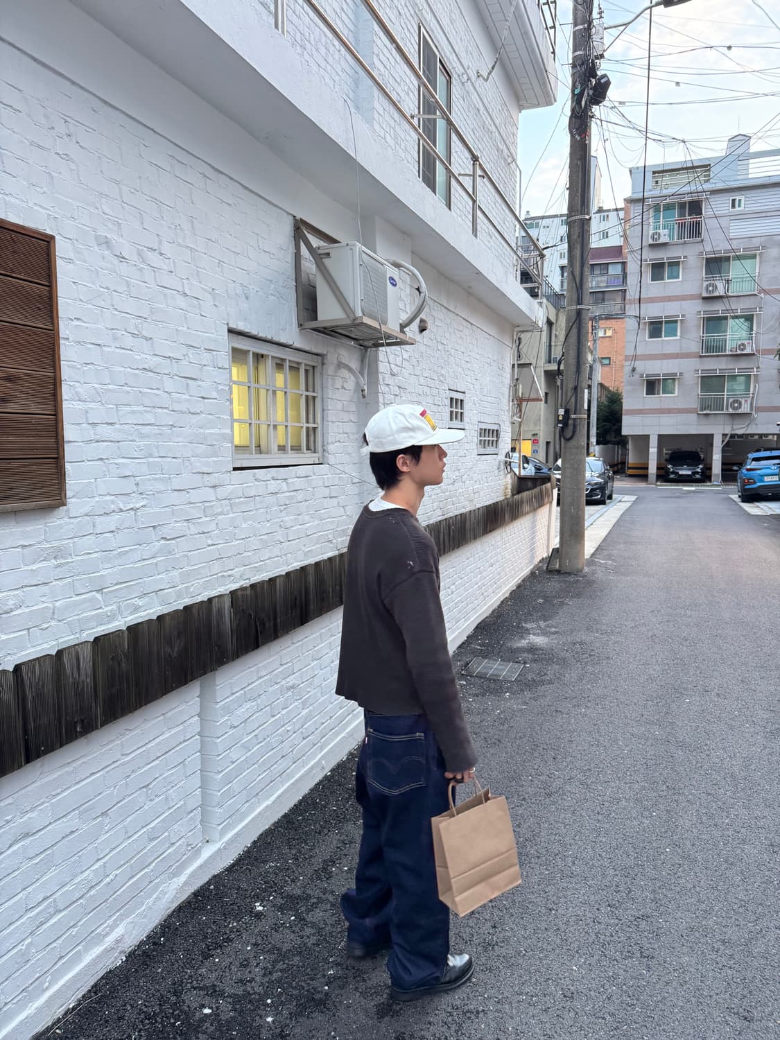 해방촌 sober 와플 티셔츠 상품이미지2