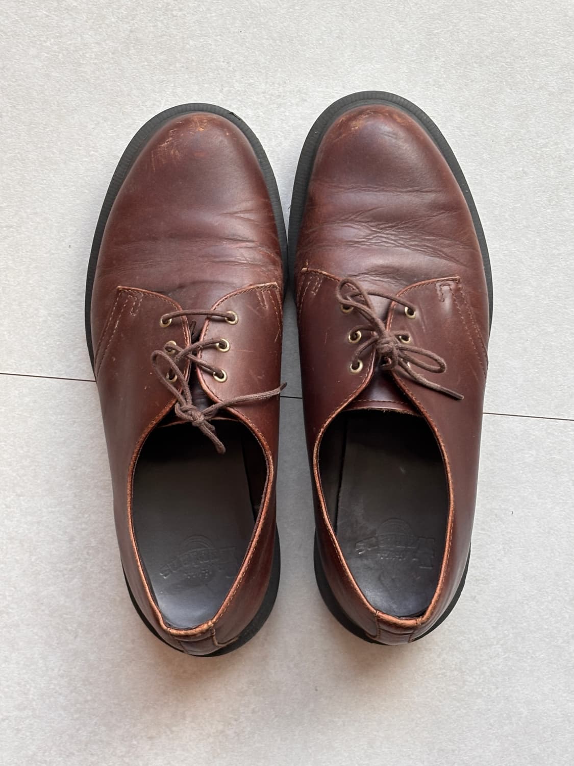 빈티지 닥터마틴 1461 브라운 UK9 상품이미지2