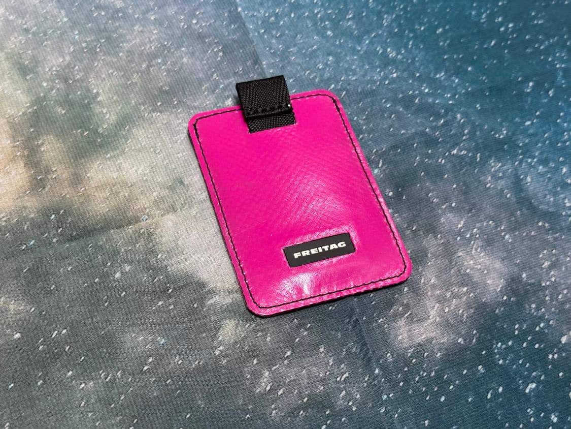 (NEW)🌐프라이탁 새상품 핑크 카드지갑 저스틴  상품이미지2