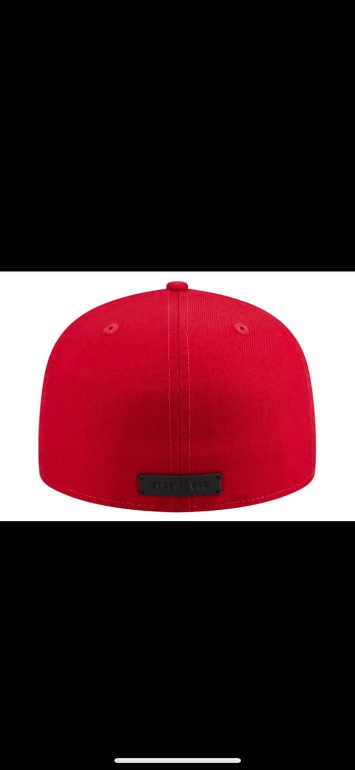 뉴에라 x 피어 오브 갓 신시내티 레즈 피티드 캡 레드 팝니다 상품이미지1