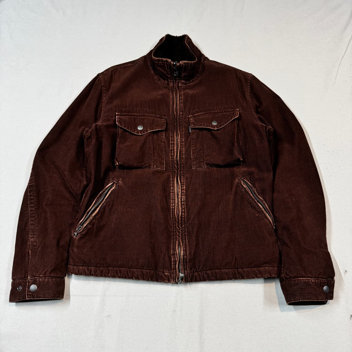XL) 캘빈클라인 진스 브라운 코듀로이 자켓 상품이미지1