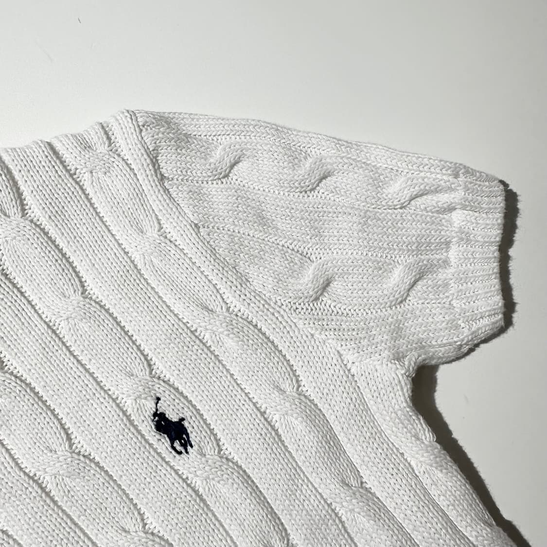 폴로 랄프로렌 케이블 반팔 니트 상품이미지5