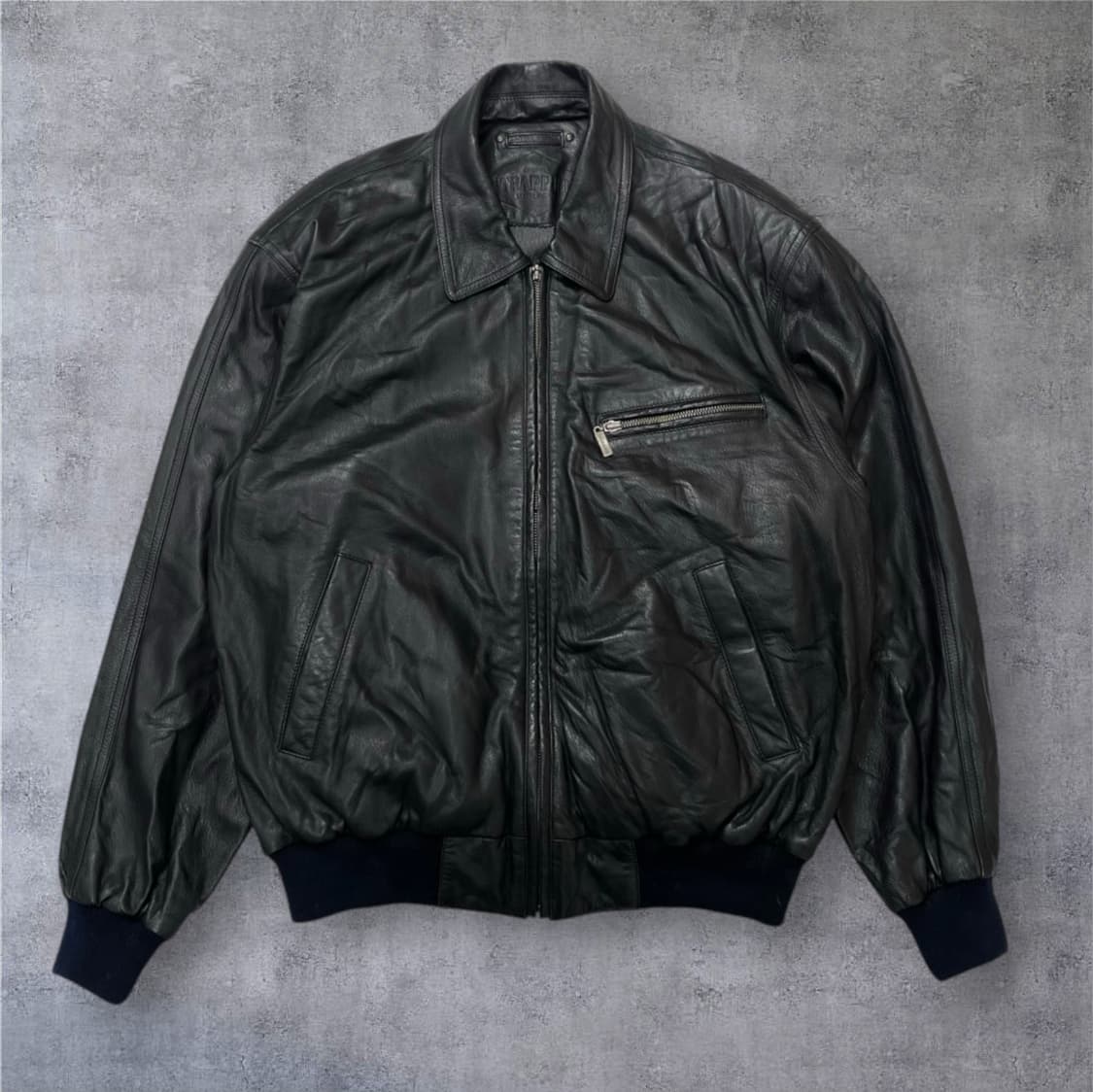 트래퍼 TRAPPER 독일빈티지 리얼레더 집업 자켓 52 상품이미지1