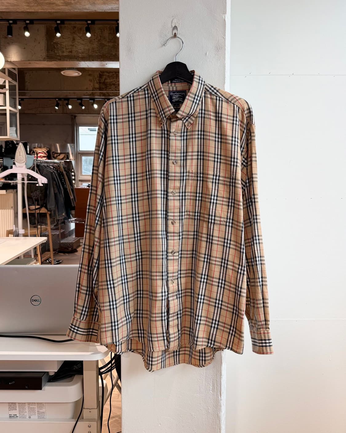 버버리 브라운 노바체크 셔츠  상품이미지2