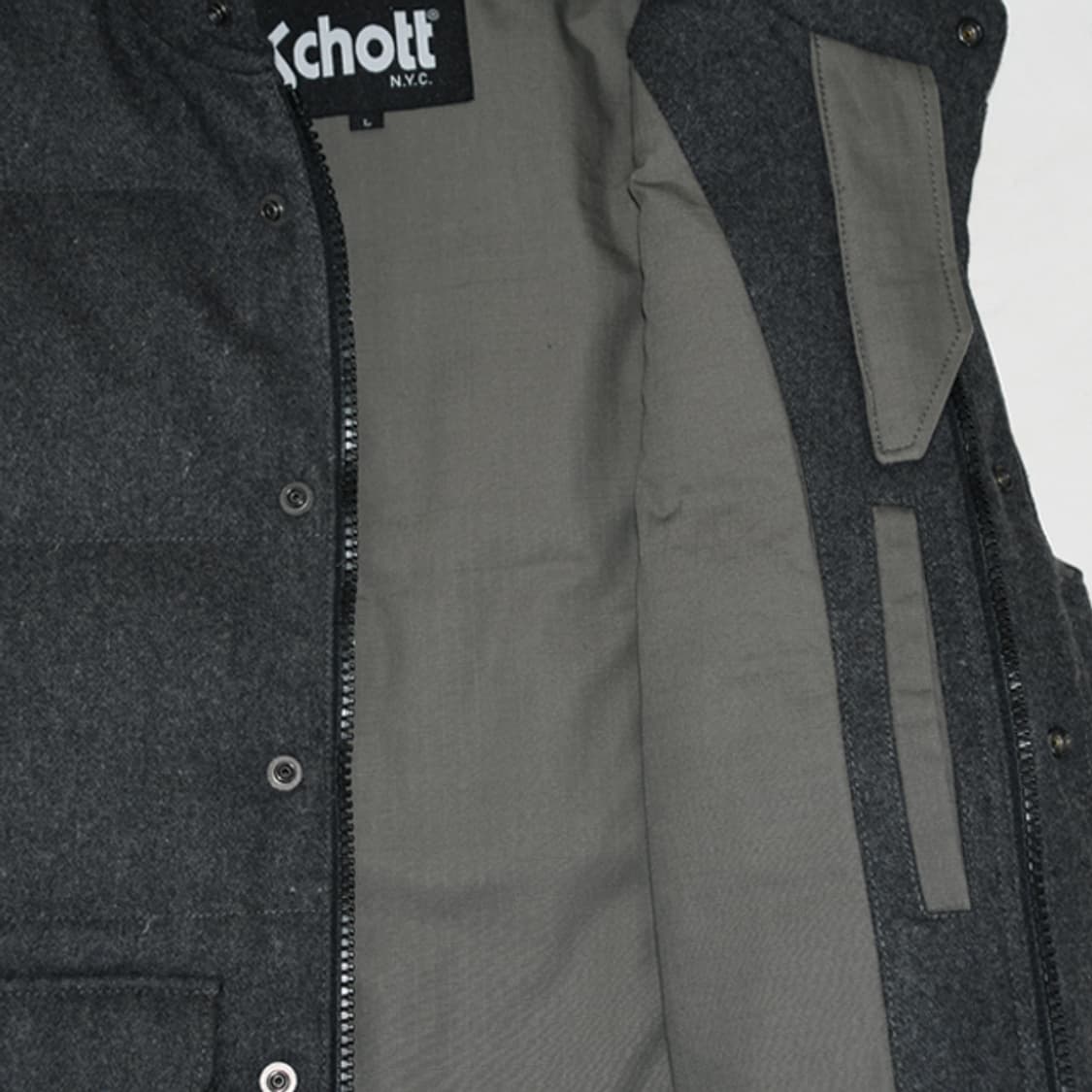 schott NYC 울다운베스트 상품이미지5