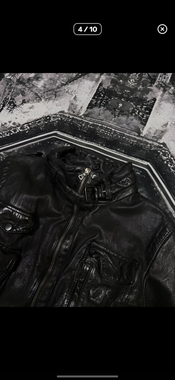 Neil barrett Buffalo Leather jacket 상품이미지4