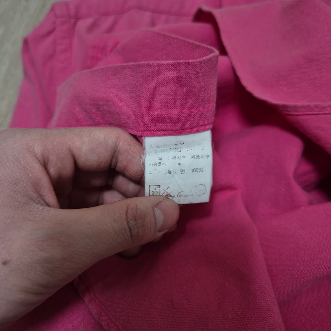 폴로 랄프로렌 스몰포니 코튼 반팔셔츠 M(95) 상품이미지6