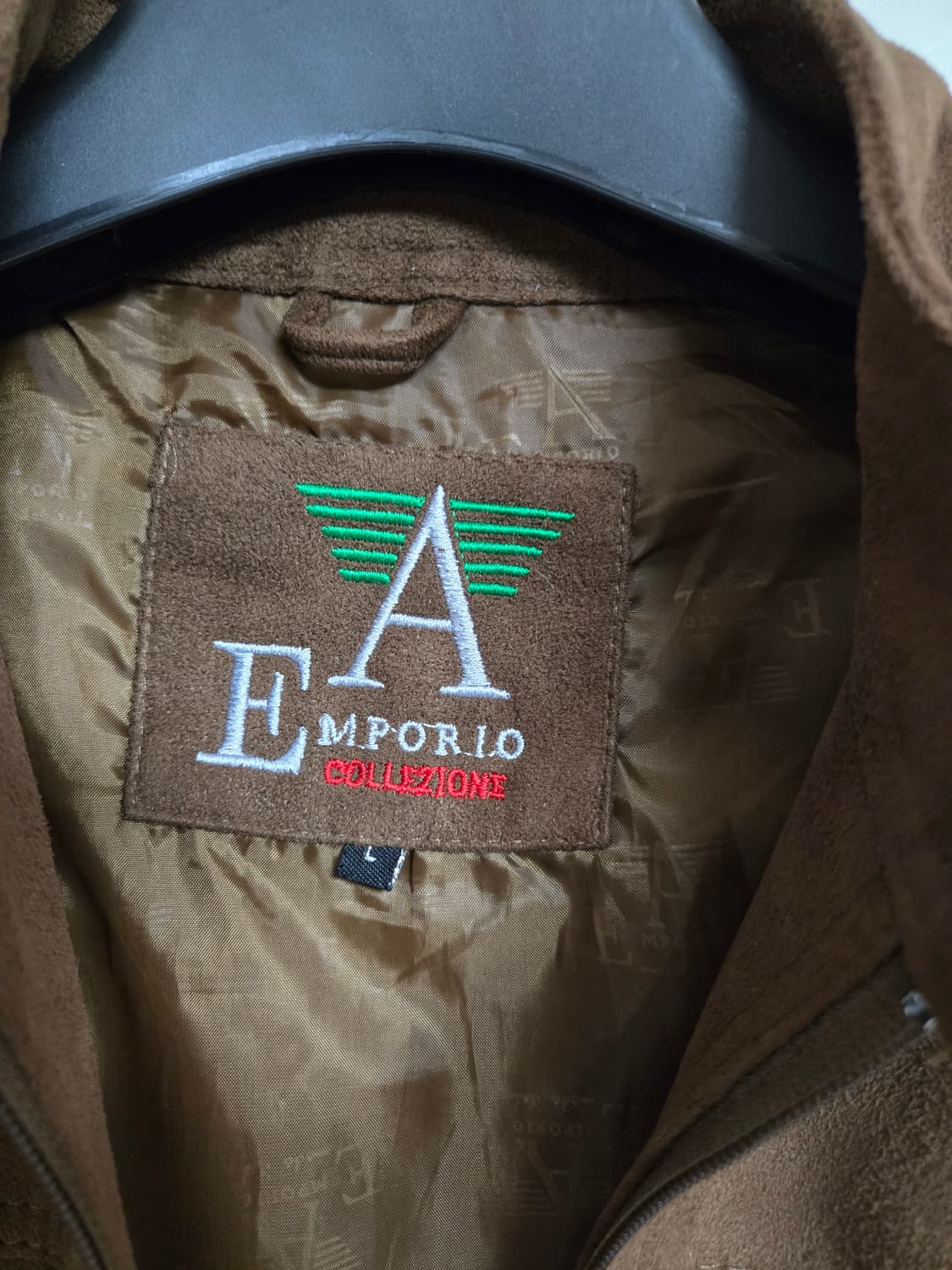 빈티지 알마니 스웨이드 자켓 상품이미지6