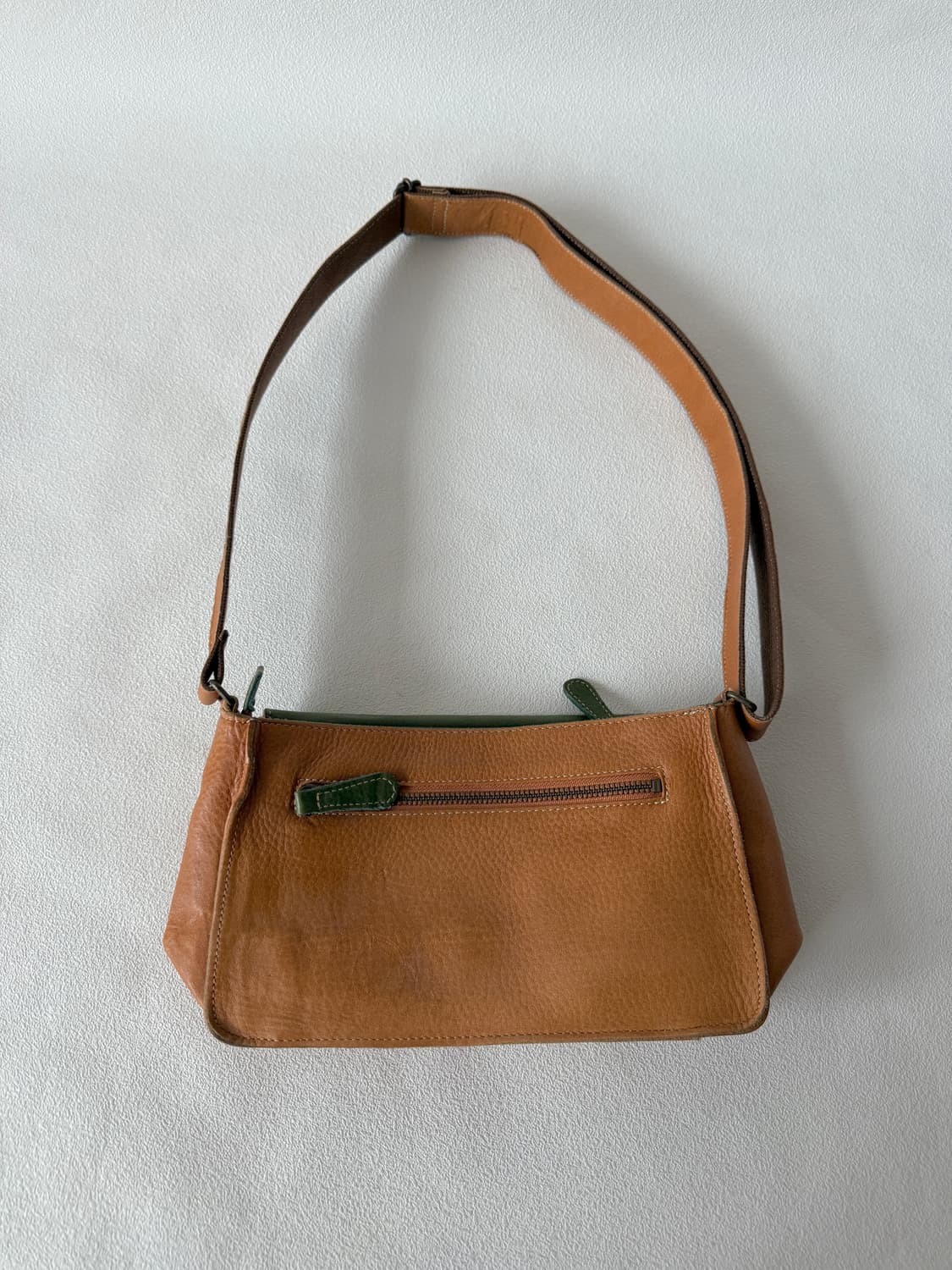 Pre owned 레더 숄더 크로스백 상품이미지3