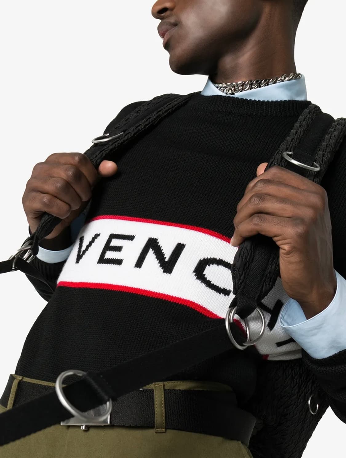 [95] 지방시 인타르시아 로고 니트 상품이미지3