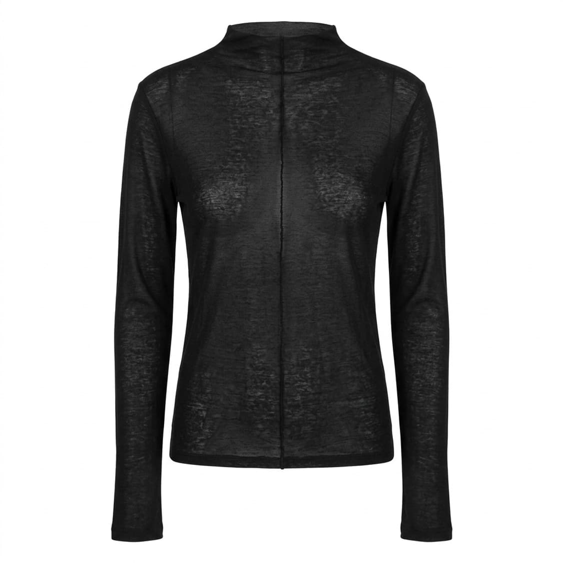 999HUMANITY 블랙 시스루 터틀넥 상품이미지1