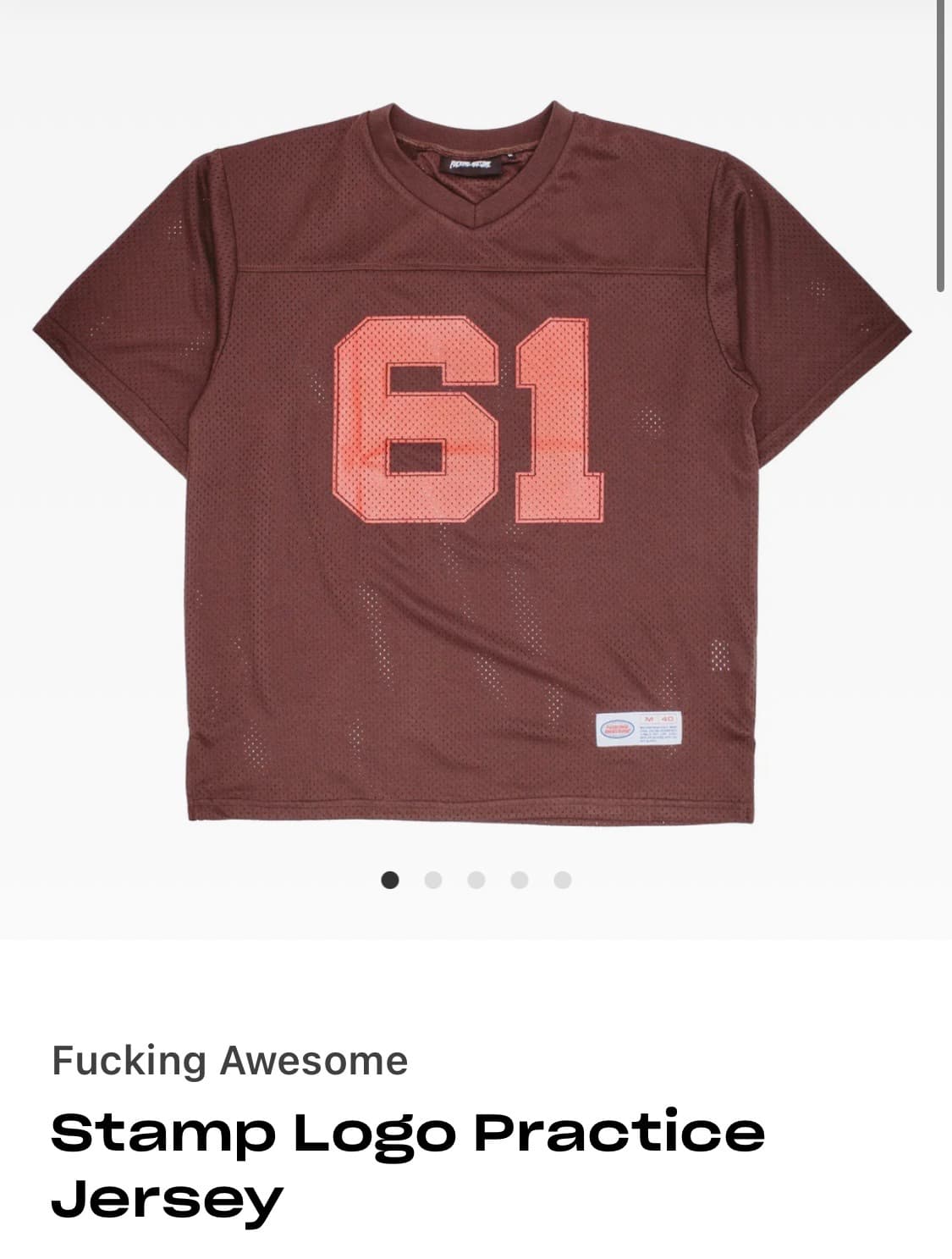 [S] 퍼킹어썸 반팔 Stamp Logo Practice Jersey 해 상품이미지1