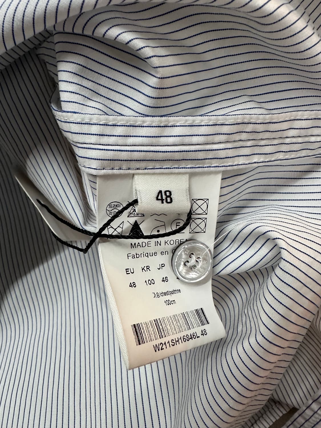 🔥우영미 스트라이프 오버핏셔츠입니다🔥 상품이미지8