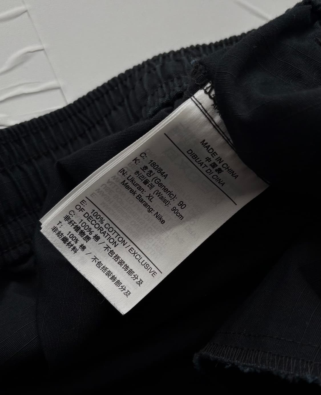 Nike 나이키 우븐 블랙 카고 팬츠 상품이미지6