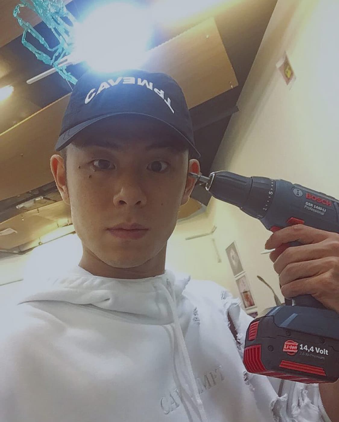 카브엠트 (CAV EMPT) 볼캡 (빈지노 착용) 상품이미지5