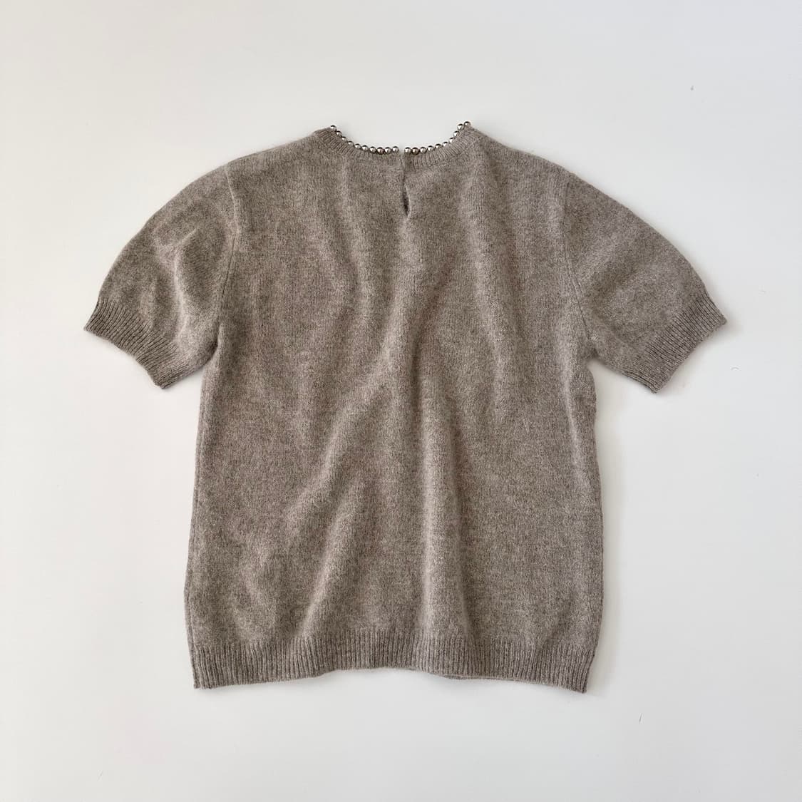 장폴고티에 jean paul gaultier 앙고라 혼방 반팔 니트 상품이미지4