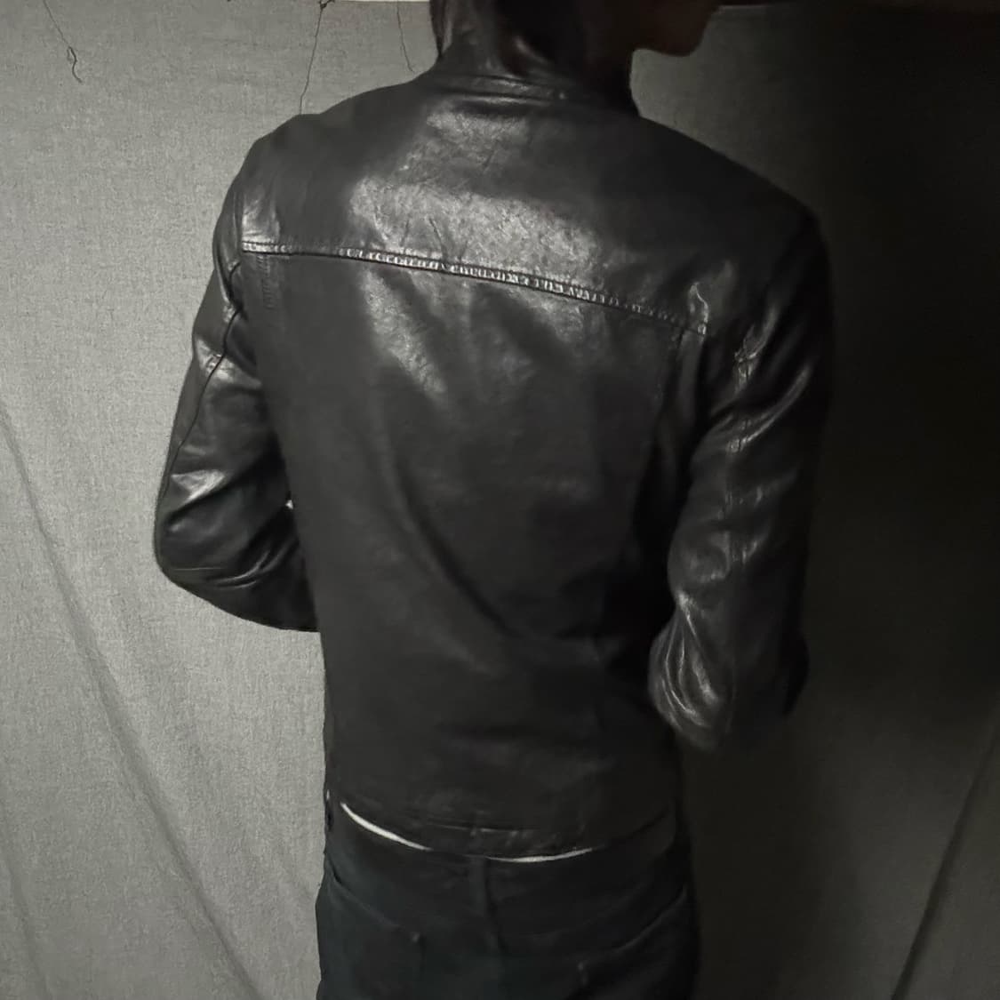 lamb skin leather jacket 상품이미지5