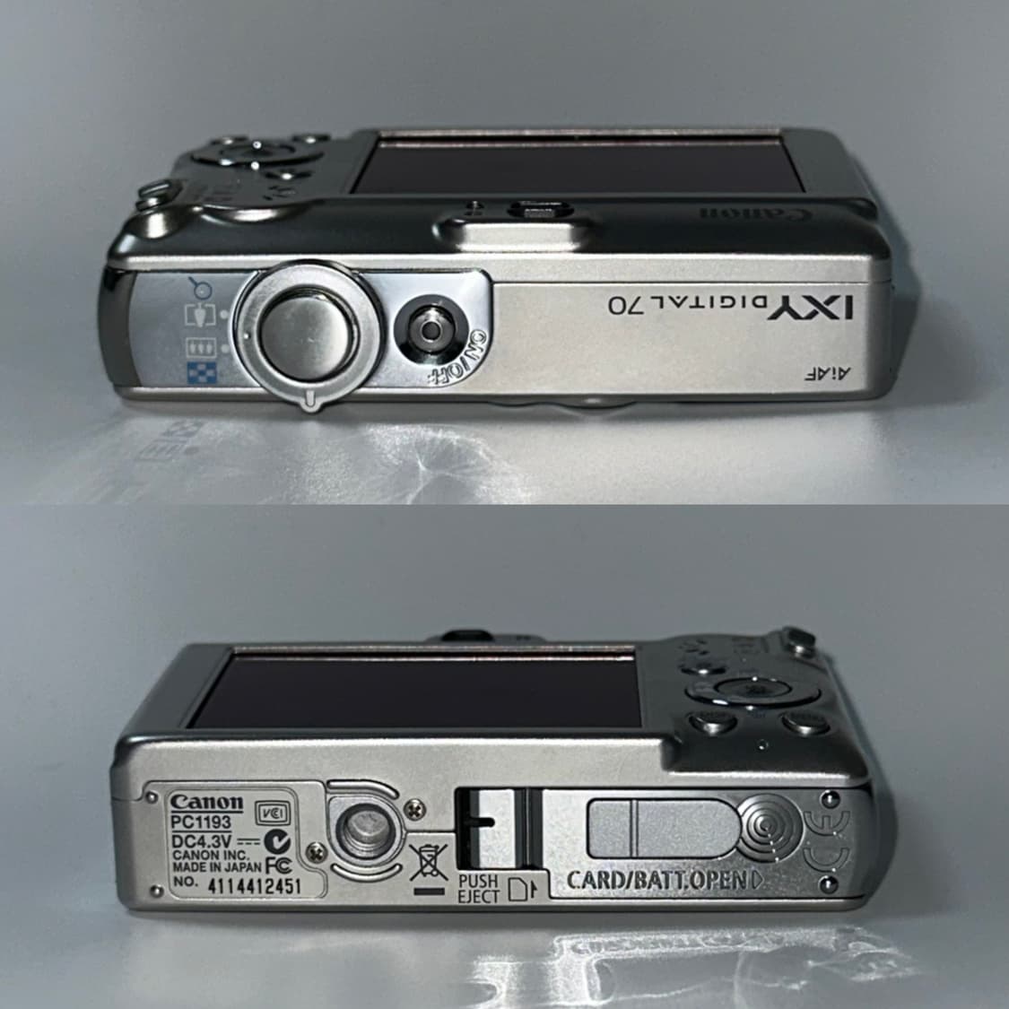 [미품]Canon IXY Digital 70/IXUS Digital 60 상품이미지5