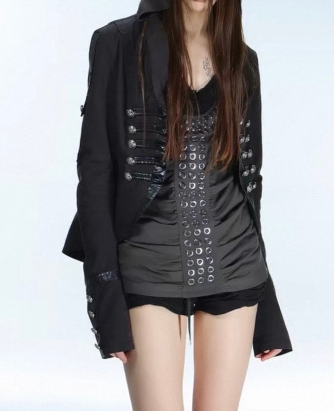 doublepunch 나폴레옹 자켓 블랙 M 구합니다 🥹 상품이미지1