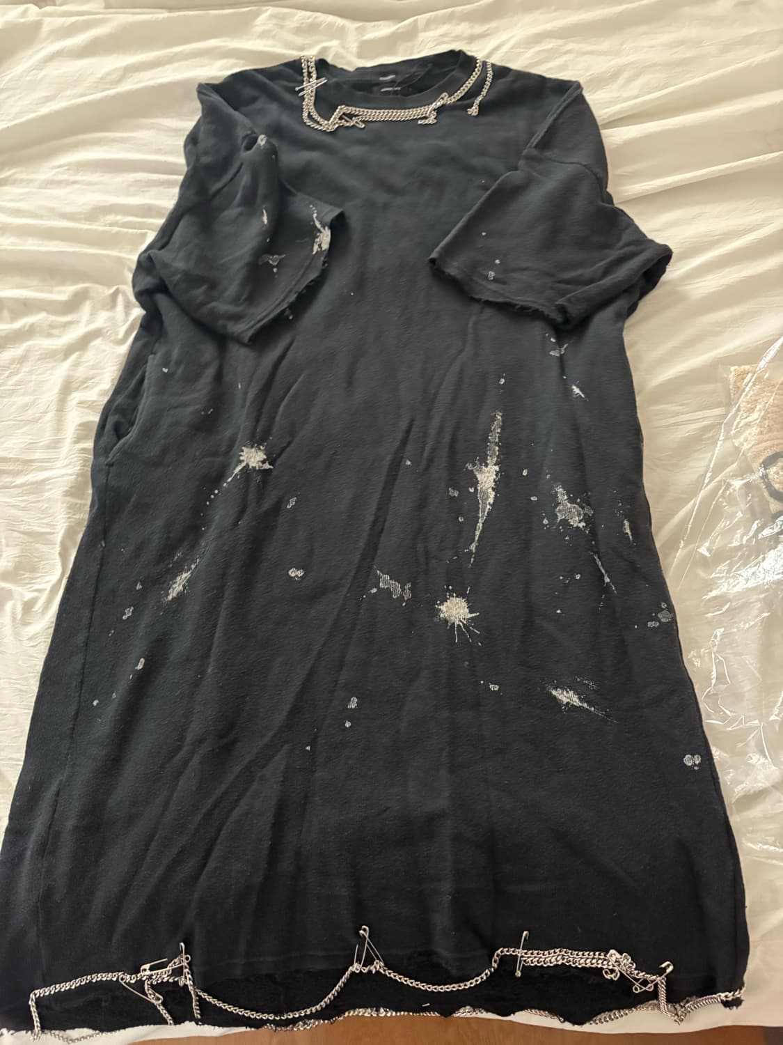 r13 블랙 원피스 xs 상품이미지6