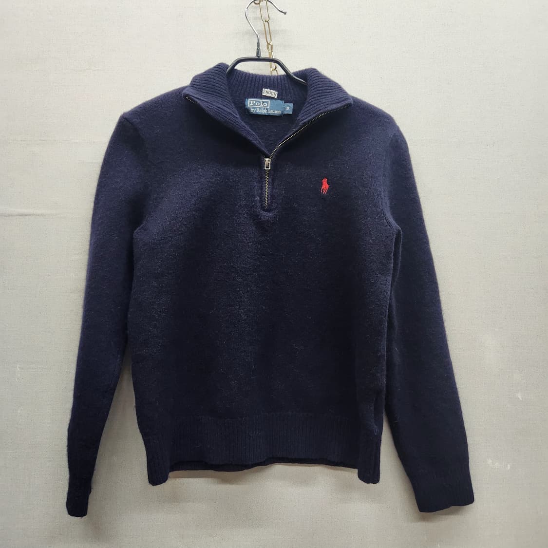 폴로랄프로렌 레드포니 램스울 반집업 니트S(S~M) 상품이미지1