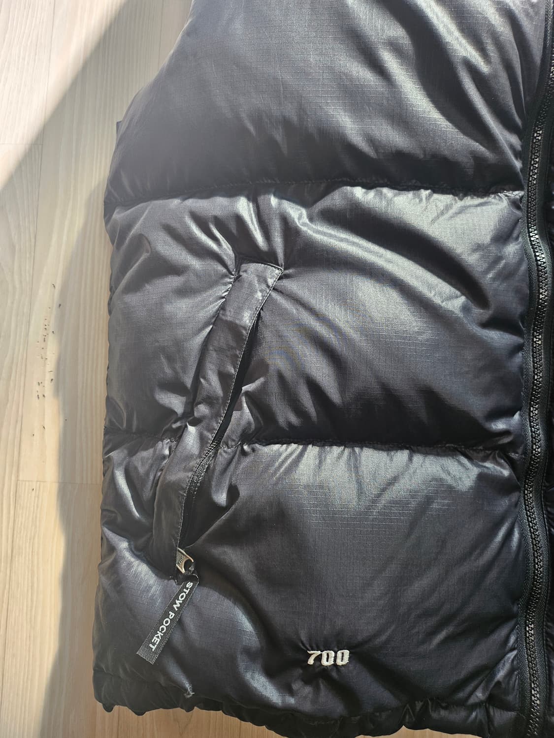 노스페이스 700 눕시 패딩 베스트 상품이미지4