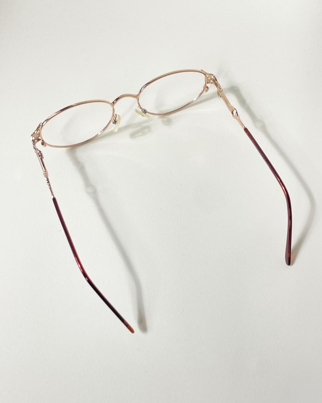 90s Italy Monaroisa 빈티지 라운드 안경 상품이미지5