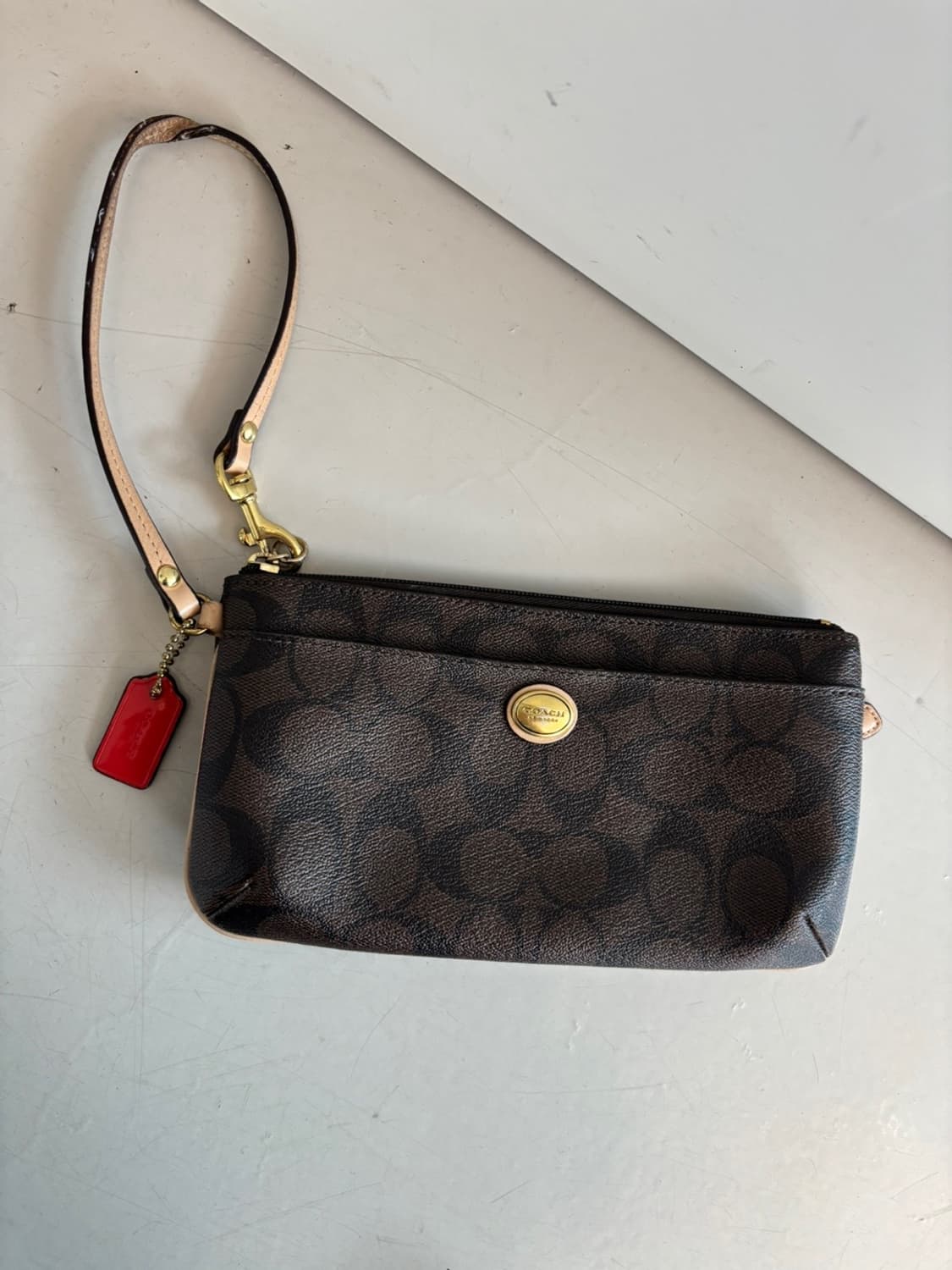 Coach Leather Clutch 상품이미지9
