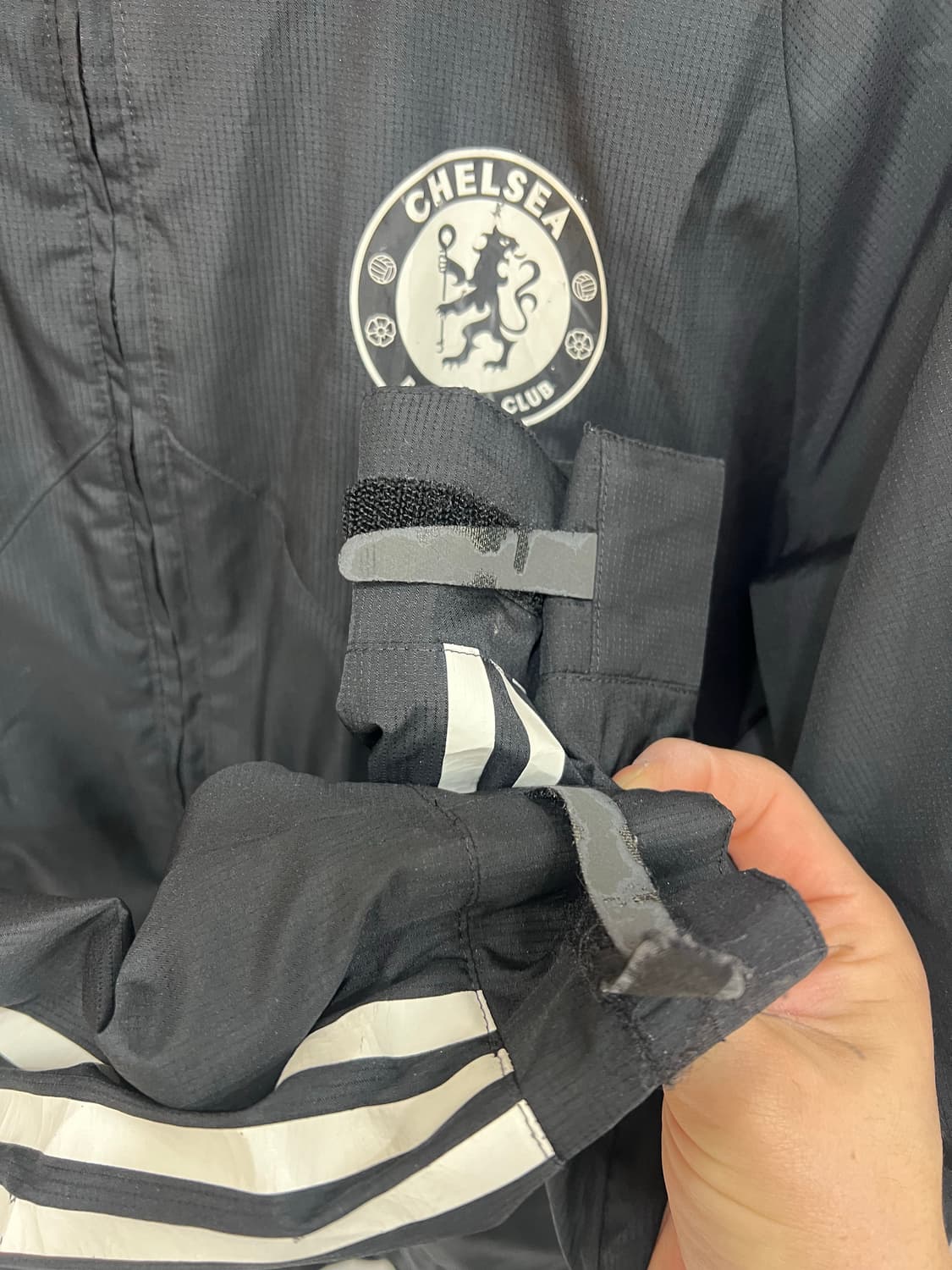 아디다스 첼시 챔피언스리그 바람막이 자켓 상품이미지5