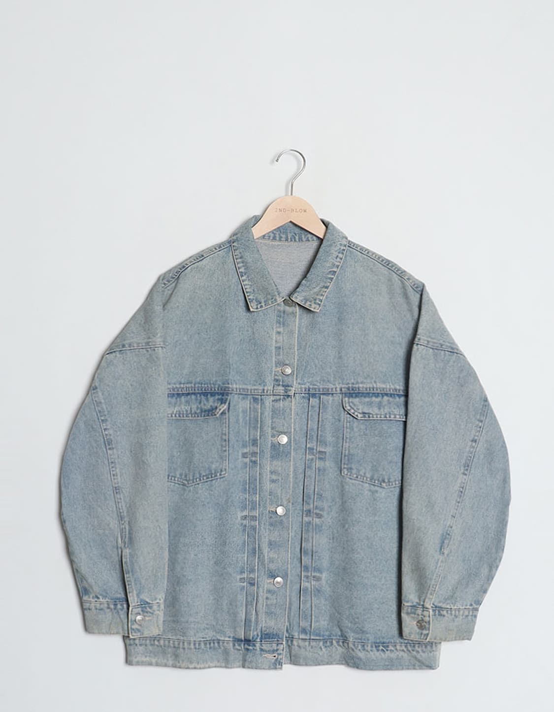 RETRO GIRL Big Denim Jacket 상품이미지1