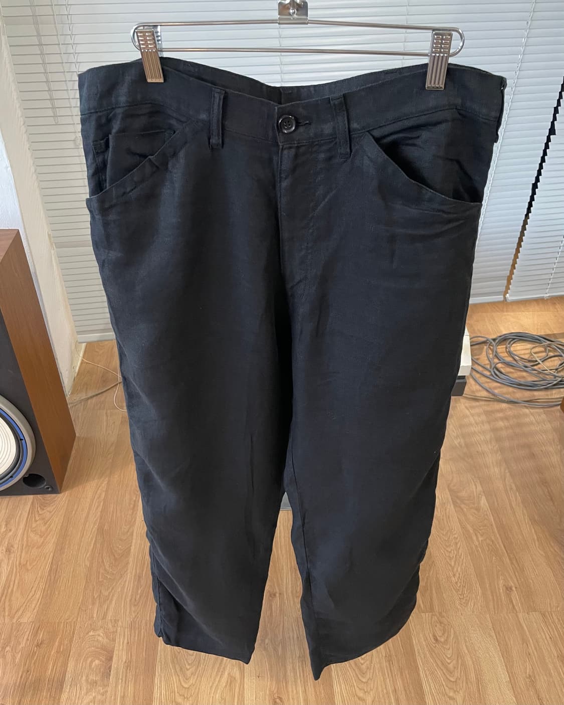 [M] 꼼데가르송 옴므 린넨 신치백 팬츠 상품이미지5