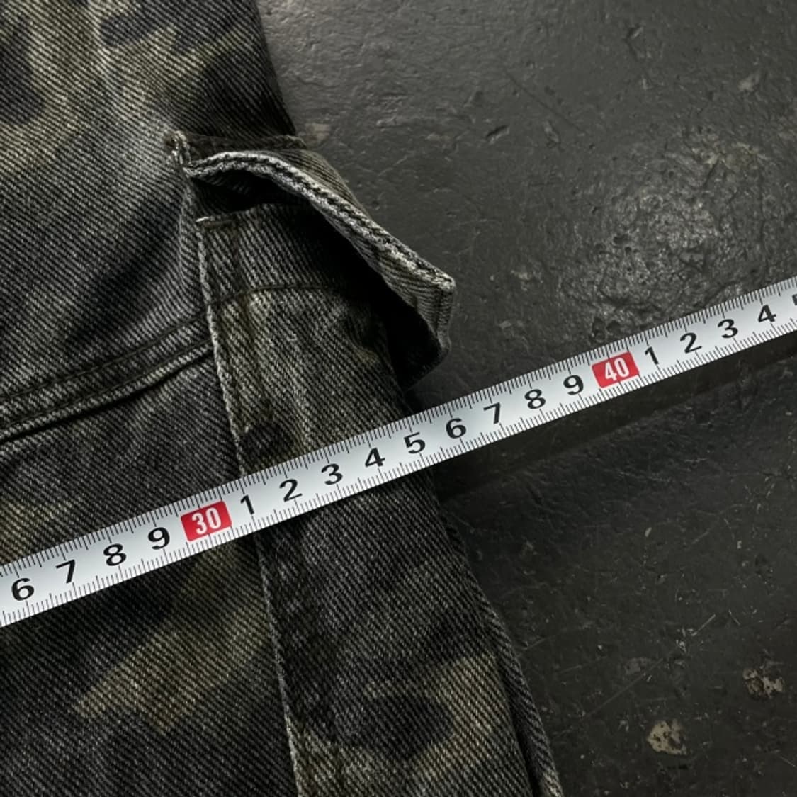 90 어반드레스 카모 데님팬츠 상품이미지7