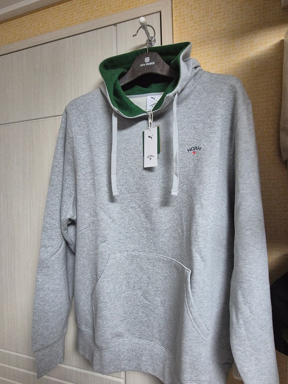 (새상품) 푸마 X 노아  반집업 후드 XL   상품이미지1