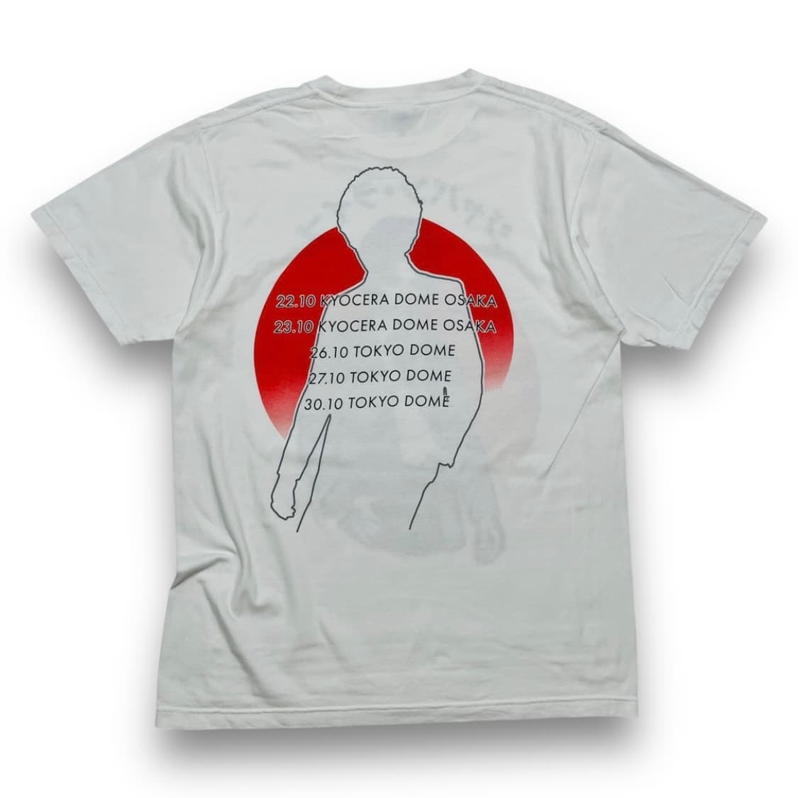 브루노 마스 재팬 라이브 투어 화이트 반팔 티셔츠 상품이미지3