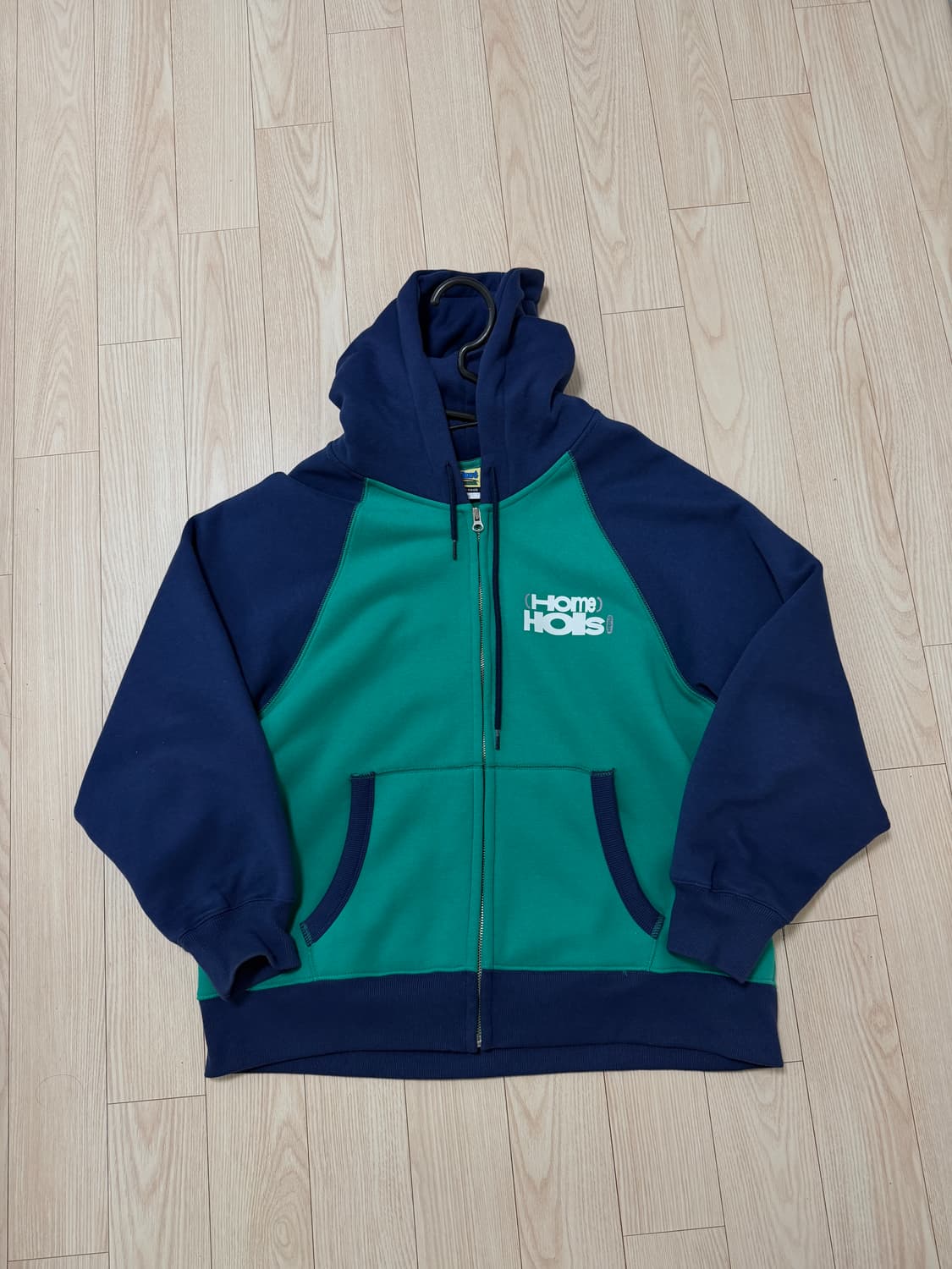 테켓 후드집업 그린 Holiday Zip-Up Hoodie Green 상품이미지1