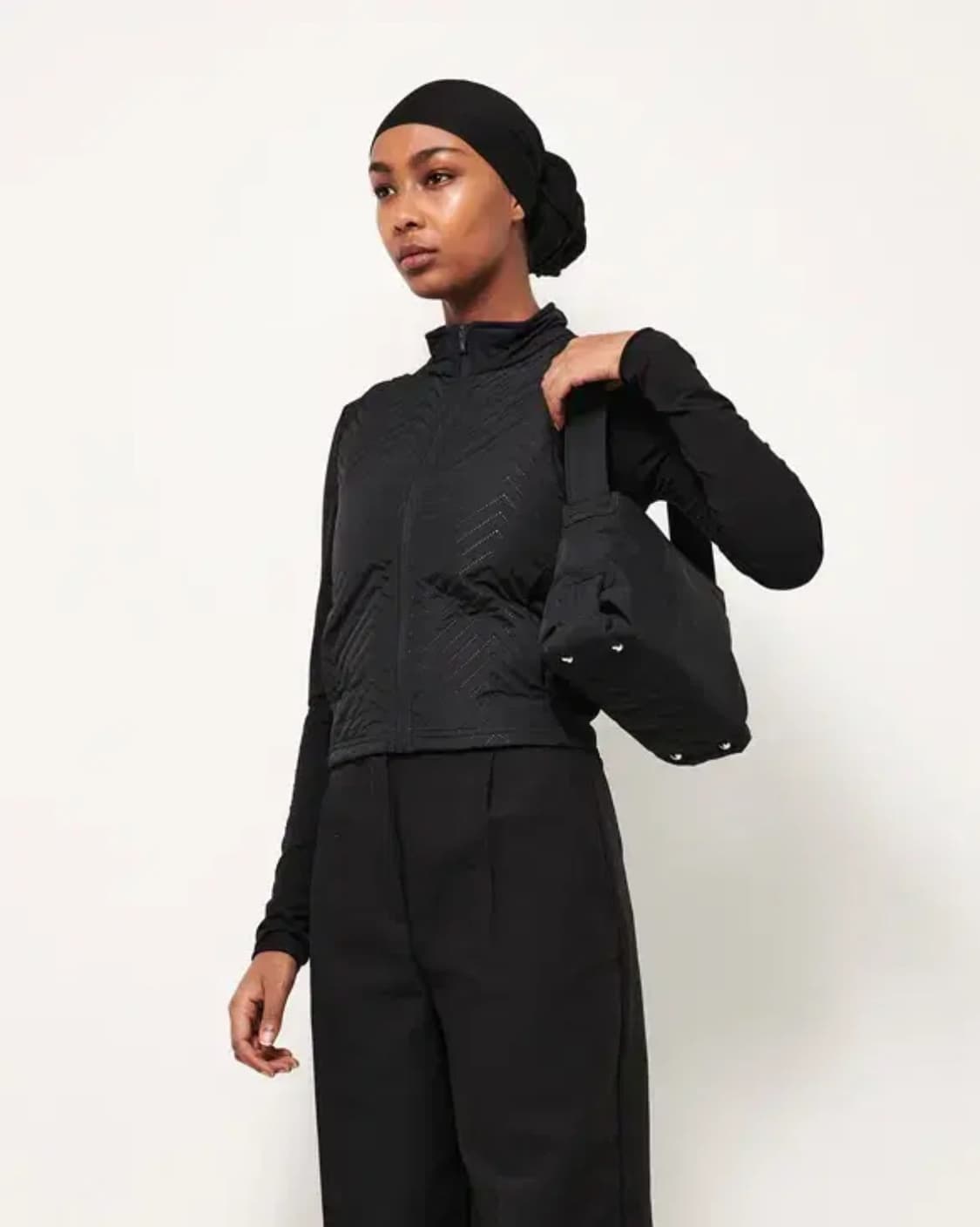 Hvisk 비스크 Scape Small Twill - Black 숄더백 상품이미지2