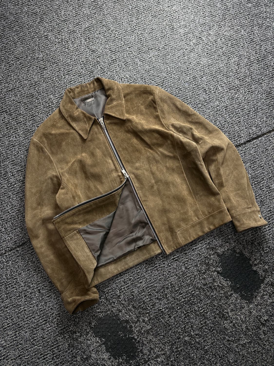 토니웩 포트 미니멀 스웨이드 자켓 3516 상품이미지1