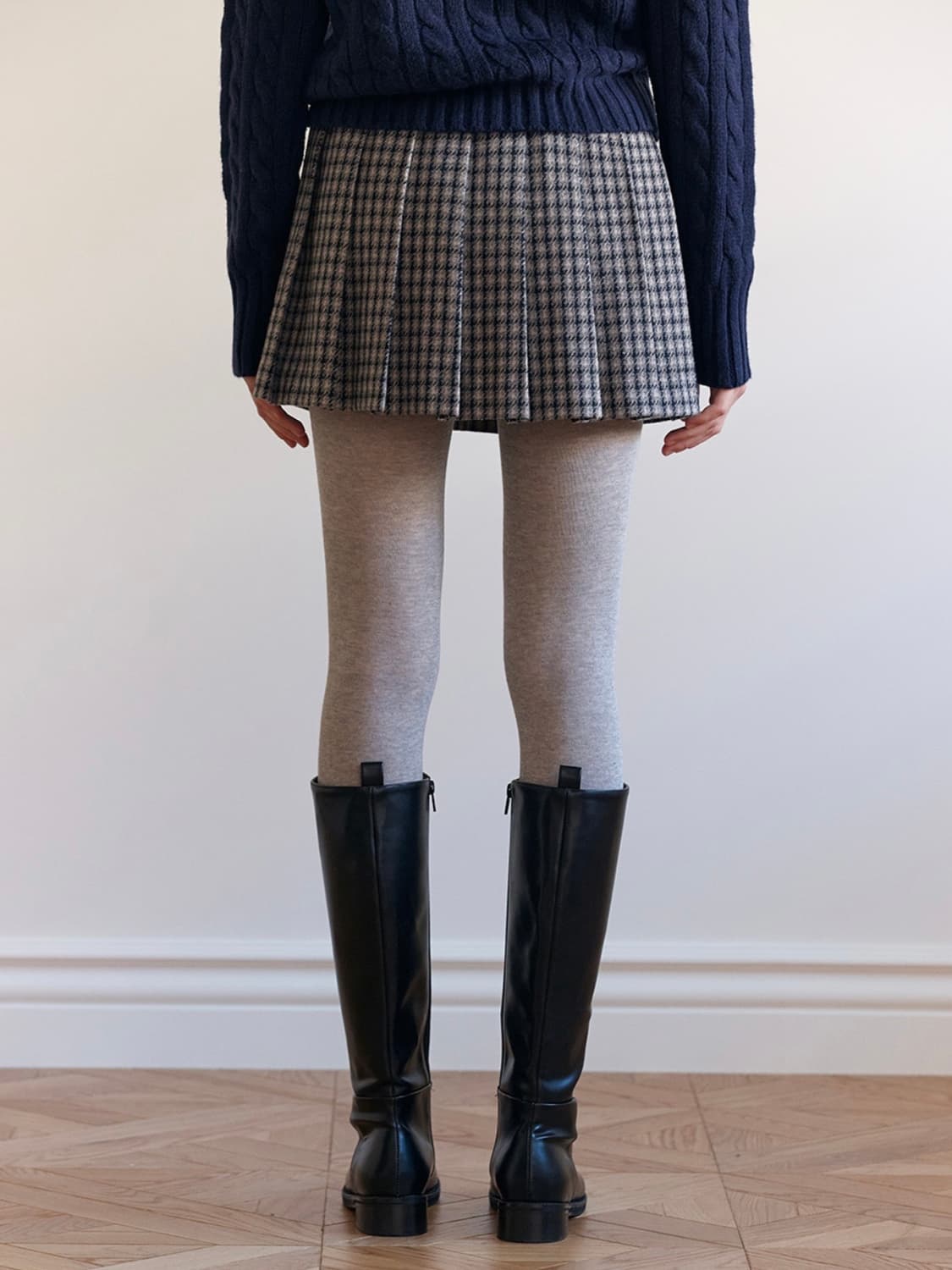 rolarola 로라로라 체크 플리츠 스커트 상품이미지2