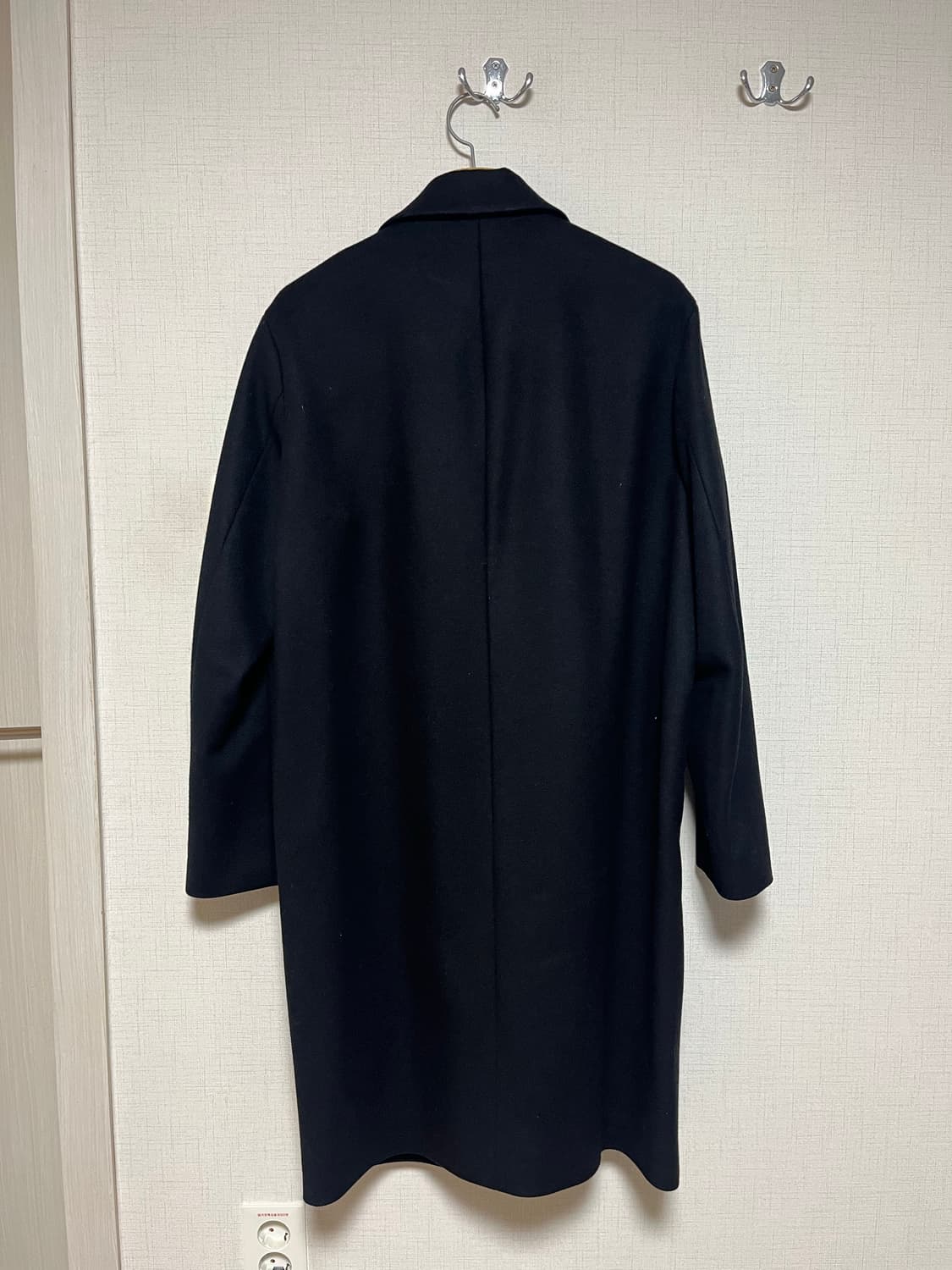 인사일런스 블랙 싱글 코트 [L] 상품이미지2